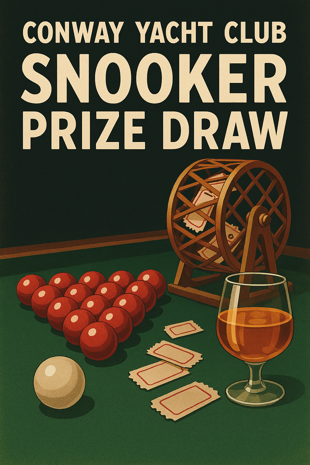 CYC Snooker Prize draw